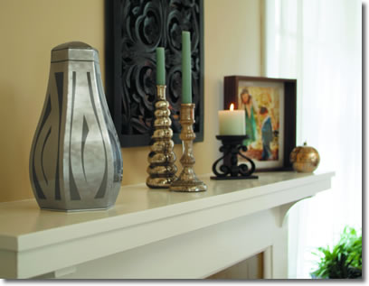 Decorative cremation urns